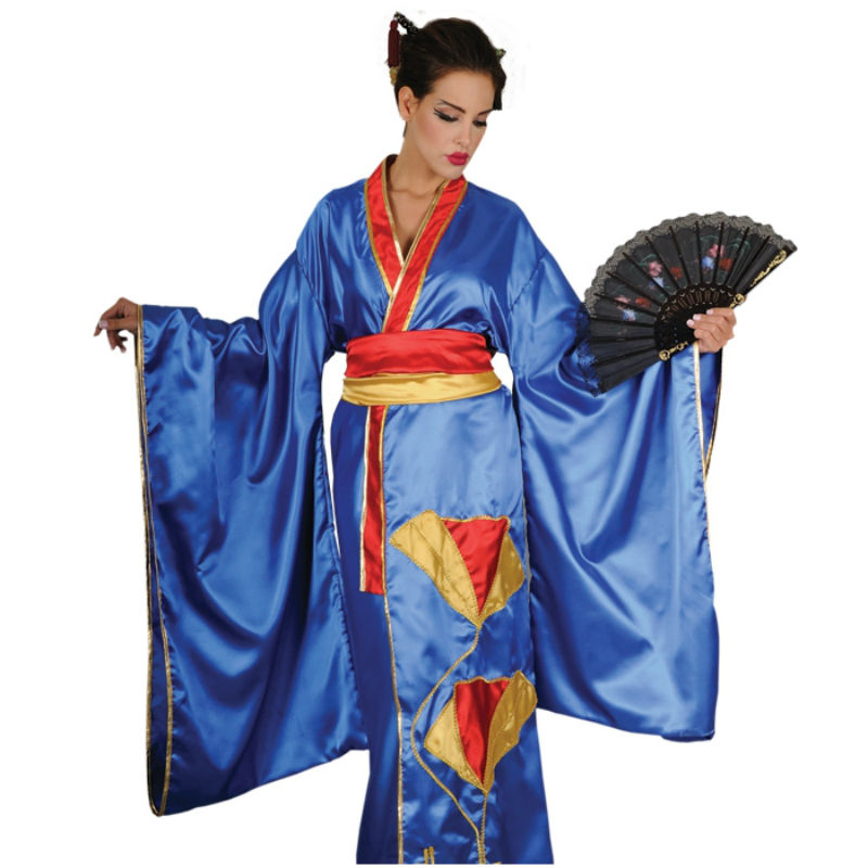 κιμονό μπλε-kimono blue
